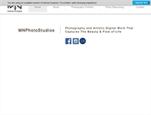 Tablet Screenshot of mnphotostudios.com